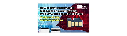 HP,W1160A series compatible chips,Compatible chip,Test Page